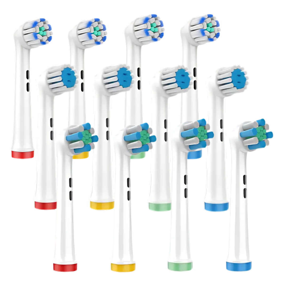 Sada 12 Kompatibilných Hlavíc Pre Zubné Kefky Oral-B – EB60-X/EB17-XS/EB28-X