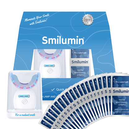 Smilumin – Teeth Care Kit with LED Light and Strips