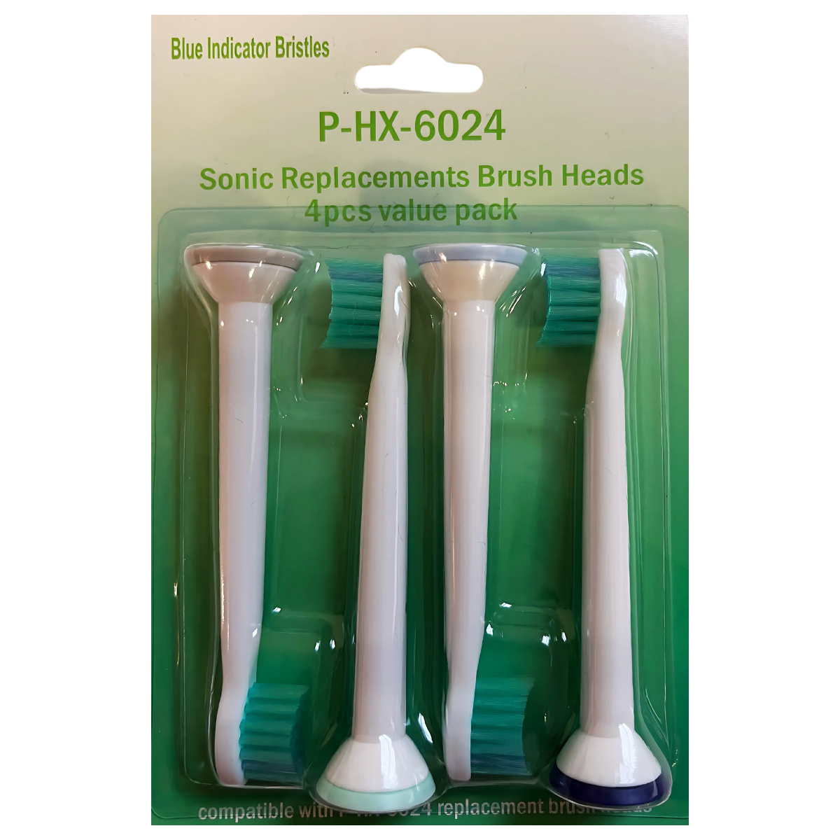 Set of 12 Compatible Brush Heads for Philips Sonicare Toothbrushes – P‑HX‑6044/P‑HX‑6074/P‑HX‑6024