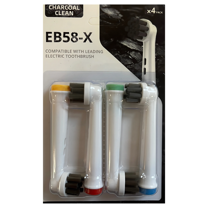 Set of 8 Compatible Brush Heads for Braun Oral‑B Electric Toothbrushes – EB58X/EB18‑P